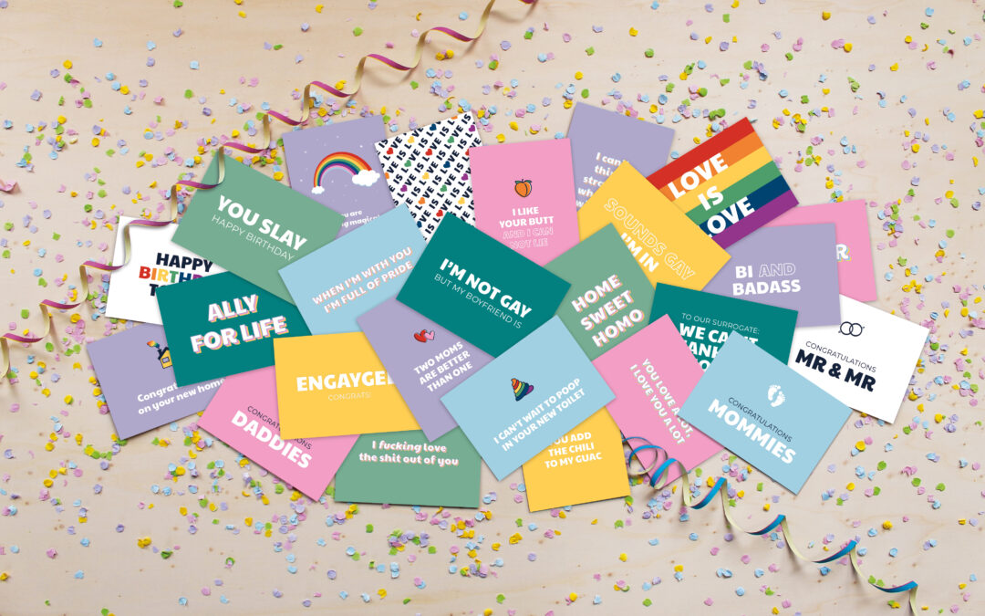 proud to post queercards collectie